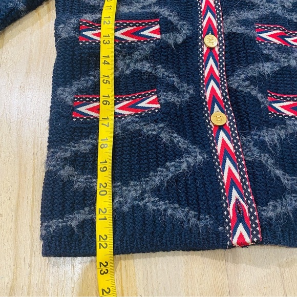 Tory Burch Tweed Trim Cardigan - Picture 8 of 8